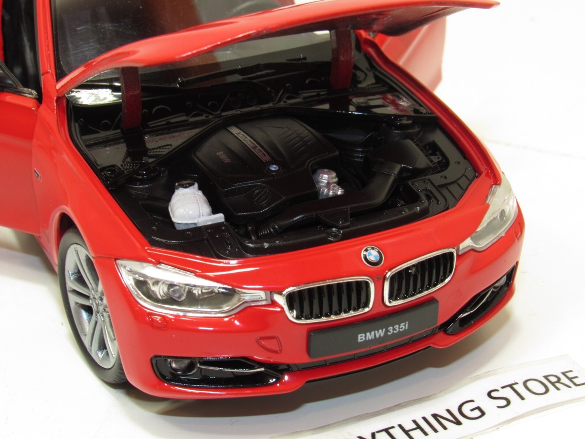 WELLY BMW 335i SEDAN 1:24 BRIGHT RED FREE SHIP | eBay