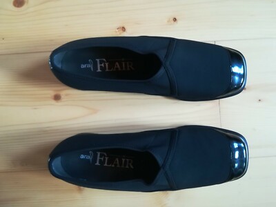 Damenschuhe ara Flair Slipper schwarz NEU Größe 5 1/2 = EU 38