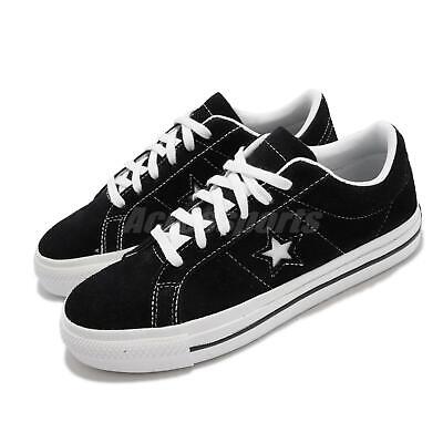 لوجو توصيل طلبات Converse One Star Black White Suede Men Unisex Casual Lifestyle Shoes  171587C | eBay لوجو توصيل طلبات