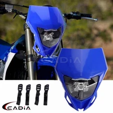 Supermoto Enduro Bike LED Headlight For Yamaha WR YZ WRF TTR 110 225 250 426 450