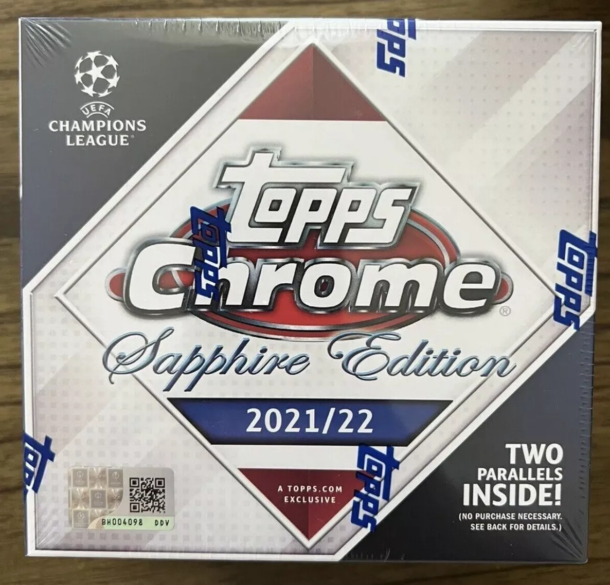 2021-22 Topps Chrome UEFA Champions League Sapphire Edition Box Cards (SOCCER)
