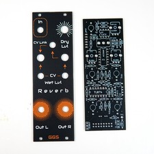 Eurorack Reverb Module / DIY synthesiser / PCB  Front Panel
