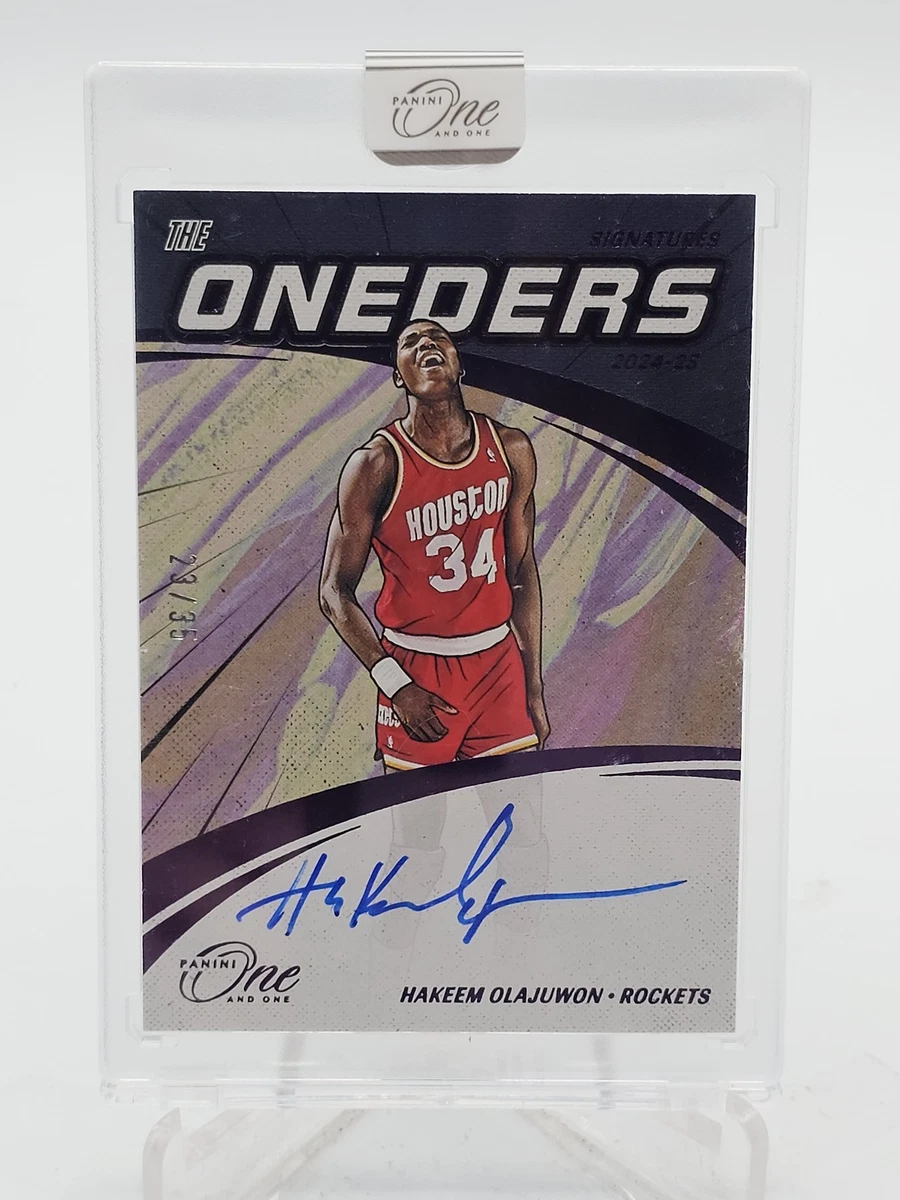 HAKEEM OLAJUWON　オラジュワン　直筆サインカード　AUTO　NBA HAKEEM OLAJUWON オラジュワン 直筆サインカード AUTO NBA - メルカリ