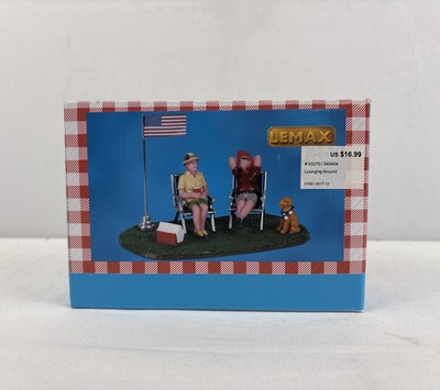 Lemax Summer 2018 Lounging Around #83370 NEW In Box SEALED