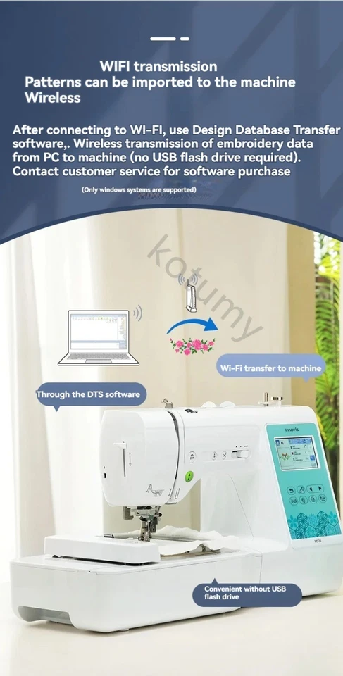 Multi-function Embroidery and Sewing Machine Small Computer Embroidery Machine - Image 4 of 4