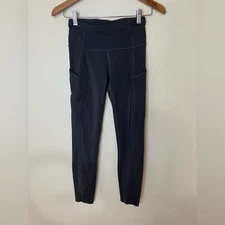 Lululemon 7/8 Tight Il Non-Reflective Nulux 25" dark grey charcoal 4