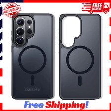 For Samsung Galaxy S26 Ultra Case S26 S25 S24 Phone Cover Mag Safe Screen Glass