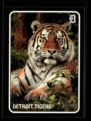 2024 Topps Heritage 1975 Zoo's Who Stick-Ons Red #75Z-1 Detroit Tigers I072