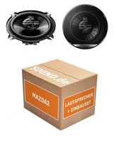 Lautsprecher Boxen Vorne Pioneer TS-G1330F FüR Mazda2 Typ DY 2X Tief-MitteltöNer