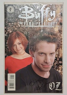Buffy The Vampire Slayer: Oz #1 DF Platinum Foil Variant #0007/199 Signed Auto 
