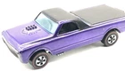 1967 Hot wheels Redline Custom Fleetside Purple Sweet 16 Model Hong Kong