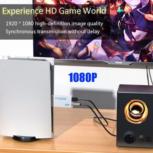 Wii to HDMI Converter, Wii2 to HDMI for HD Video Audio Output with 3.5mm Audi... - Picture 4 of 9