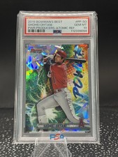 2019 Bowmans Best Shohei Ohtani Power Producers Atomic Refractor SSP PSA 10