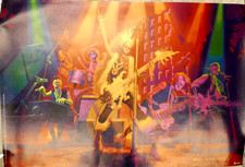 GREG HILDEBRANDT VERKVERKE NETHERLANDS TOTENTANZ 1983 LARGE SKELETON ROCK POSTER