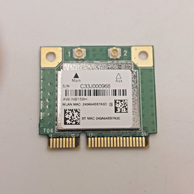 Medion Akoya E1318T/MD99240 Wlan Bluetooth Wifi AzureWave AW-NB159H RTL8723BE