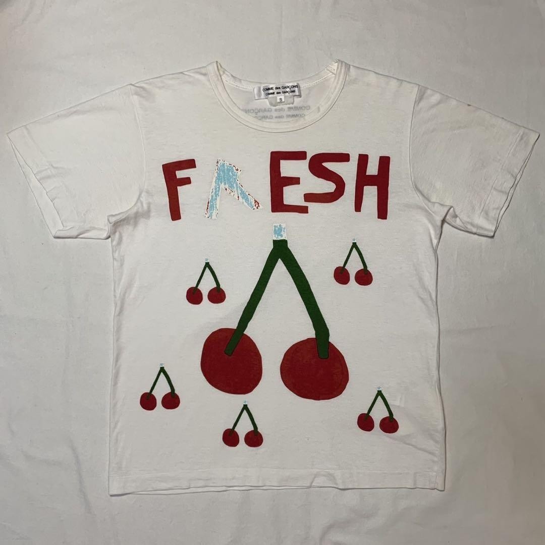 トップス AD2007 comme des garcons cherry tee AD2007 comme des garcons Cherry Tee | eBay