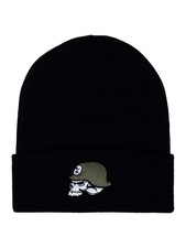Metal Mulisha Unisex OG Helmet Work Beanie Mens Women's Motocross Skull Logo