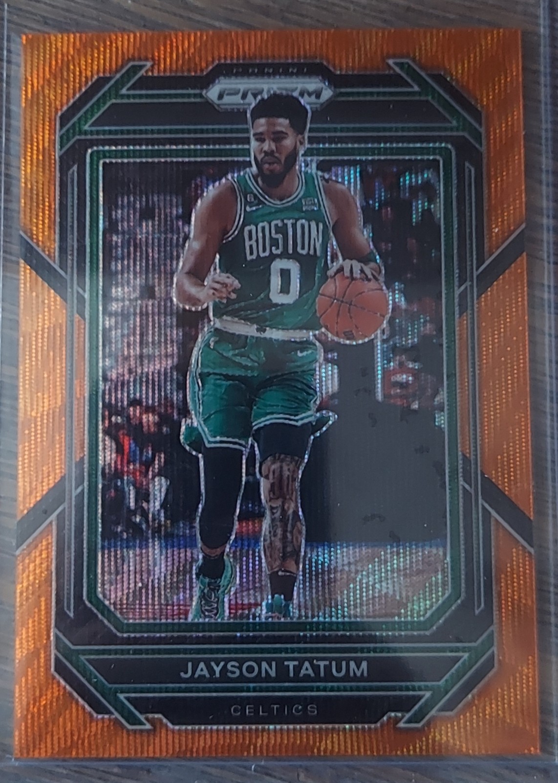 Jayson Tatum 2022 Prizm Orange Wave Prizm /60 #17