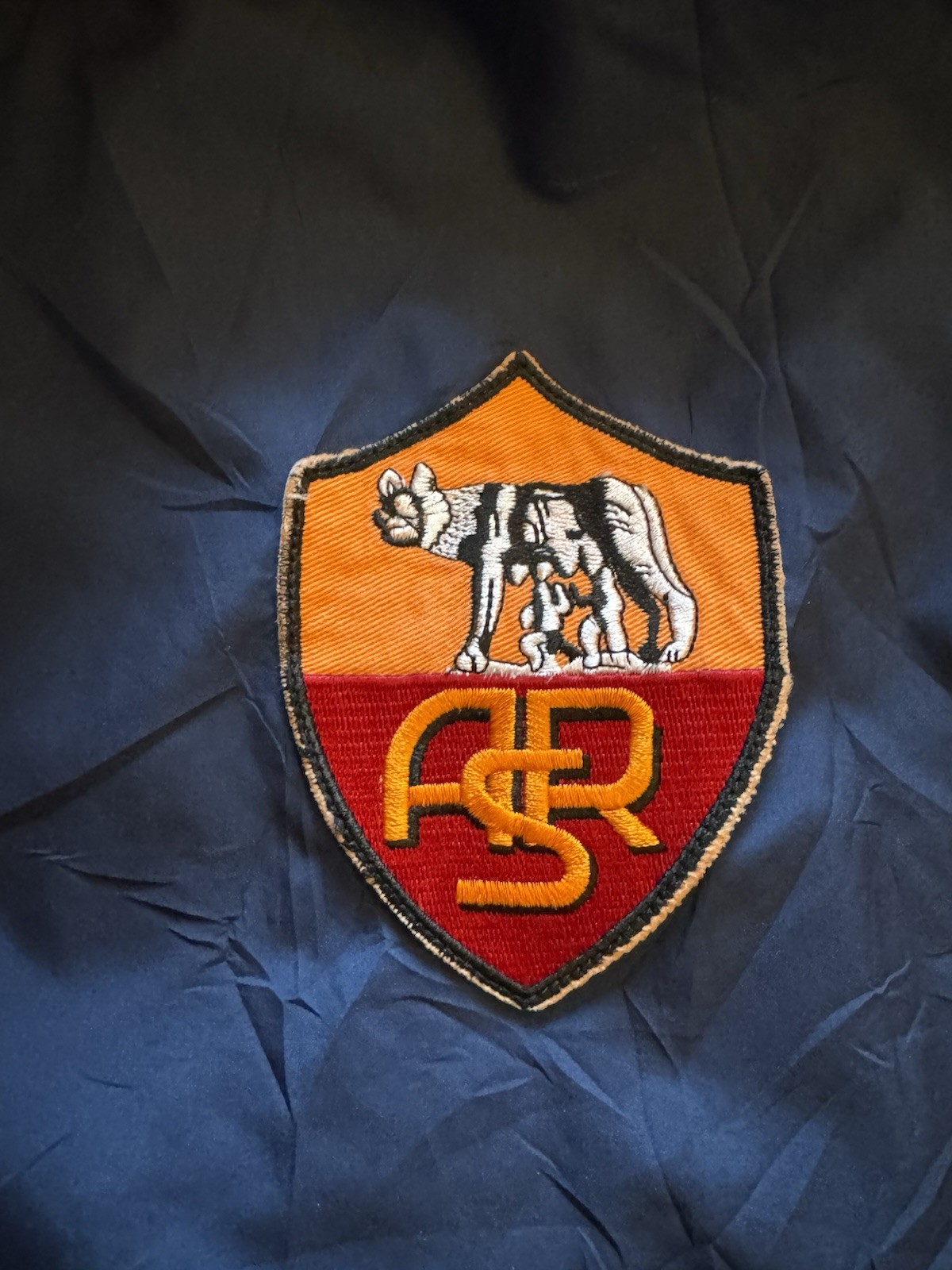 Vintage AS Roma 2000-01 Kappa Blue Track Jacket Jaspo Japan Men’s Large