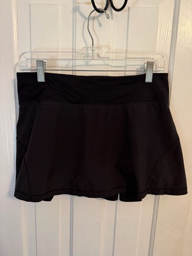 Lululemon Play Off The Pleats Skirt Black Size 6