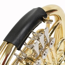 Paramano per Corno Francese Resistente All'usura Impugnatura in Pelle per Corno