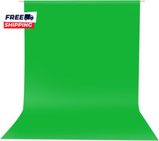 Green Screen Backdrop 5X7 Ft Photography Chroma Key Greenscreen Background Sheet