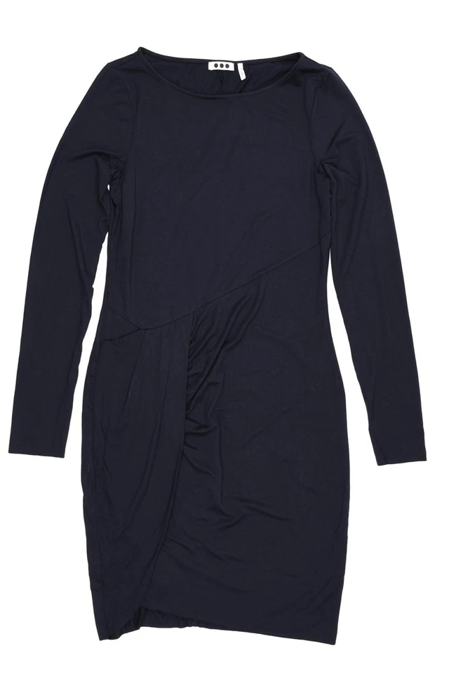 Three Dots 276806 Long Sleeve Dress Navy Blue size  Large - Image 3 of 4