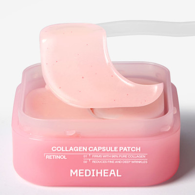 MEDIHEAL Retinol Collagen Capsule Patch 60sheets/103g (For eyes, smile-line)