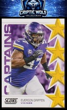 2019 Score #C-20 Everson Griffen Captains Minnesota Vikings