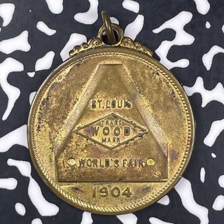 1904 U.S. St Louis Louisiana Purchase Exposition Walter Wood Medal Lot#HZ83 32mm