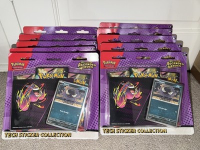Pokémon TCG Mega Evolution Ascended Heroes Tech Sticker Sammlung Gastly - X 10