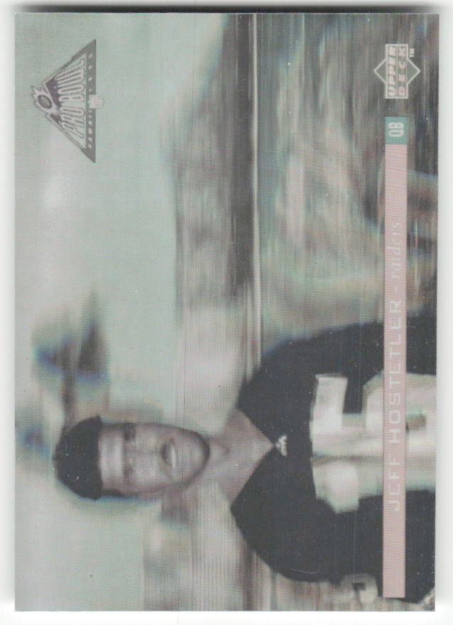 1995 Upper Deck Jeff Hostetler #PB19 Oakland Raiders EX