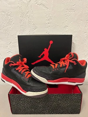 AIR JORDAN 3 RETRO CRIMSON / Taille 45 (11 Us)/ Très Bon État / OG Box - Photo 1/4