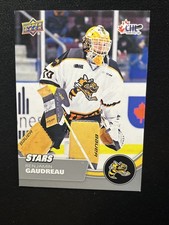 21-22 UD CHL Hockey RC Stars 337 Benjamin Gaudreau