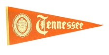 Vintage University of Tennessee 29 Inch Felt Pennant Volunteers Old