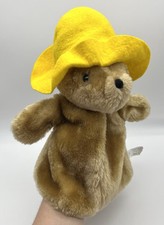 Vintage Eden Paddington Bear Hand Puppet Plush Toy KOREA