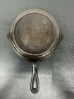 Vtg Griswold #5 Cast Iron Skillet 724A Slant Logo Heat Ring Erie PS Sits Flat