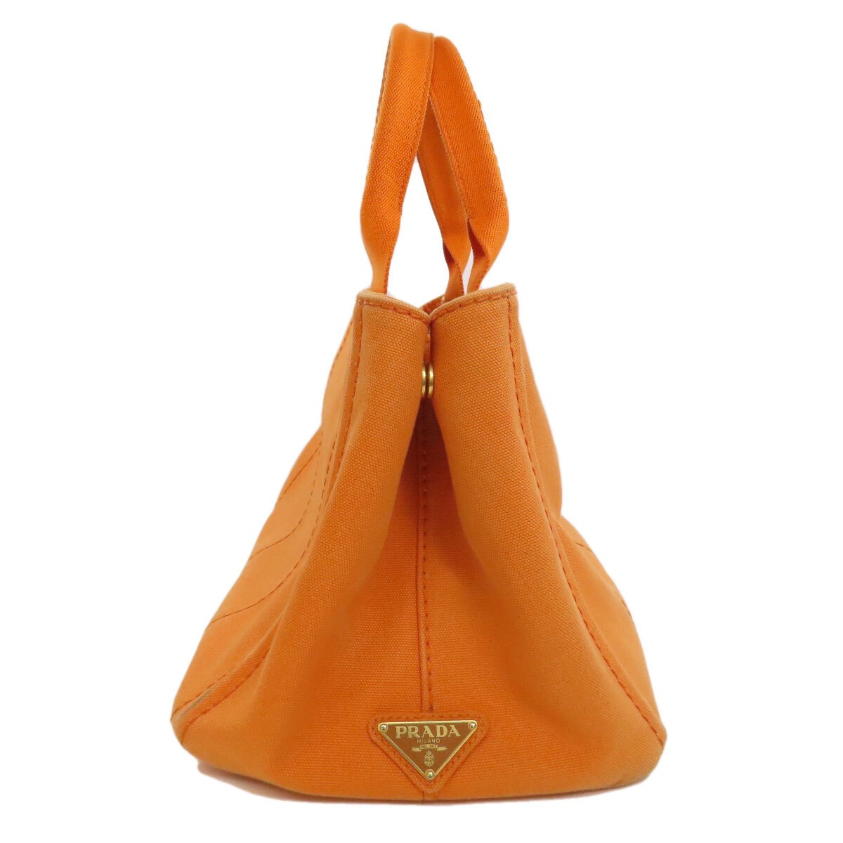 PRADA Canapa Handbag Canvas Ladies Used from japan thumbnail 3