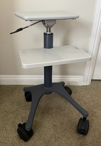 Anthro (Ergotron) Zido Table Trolley Cart Height Adjustable 29”-39”