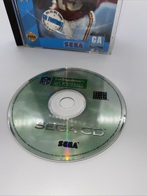 Joe Montana's NFL Football Sega CD 1993 CIB W/ Manual & Registration Card 