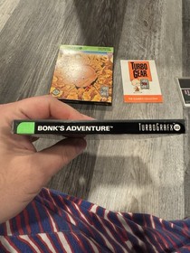 Bonk&rsquo;s Adventure Turbo Grafx 16 Cib TG-16 Complete