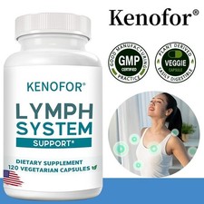 Unterstützung des Lymphsystems, 120 Kapseln – reduziert Schwellungen ~