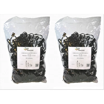Caoutchouc ancre attaché n°12 caoutchouc EPDM. 400 pcs. (2 x 200) - Photo 1/4