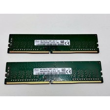 SK hynix 16GB 2x8GB DDR4-2400 PC4-2400T Desktop RAM Tested Working