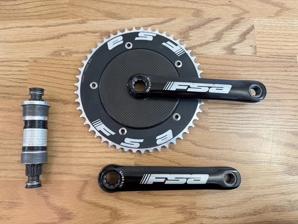 FSA 165 mm Crankarm Crankset-With Chainrings for sale | eBay