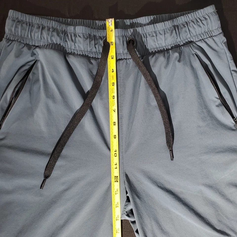 Pantalones de chándal Aeropostale Active para hombre azul medio cintura elástica bolsillos con cordón Foto 4 de 4