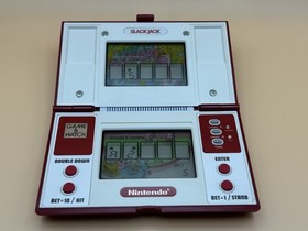 Nintendo Game & Watch BLACK JACK  BJ-60 Multi Screen 1985 w/ Box