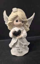 2018 PRECIOUS MOMENTS 182012 FOREVER IN MY HEART 5" ANGEL FIGURINE F/ PM SHOWROM