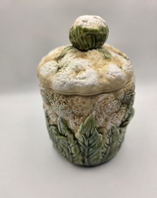 Unique 1960s Find-New Trends Inc- Vintage Califlower Jar-Japan 6×3.5