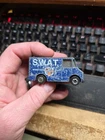 Vtg 1976 Hot Wheels S.W.A.T. Police Guard Dog Scene Machines Van Viewer Diecast